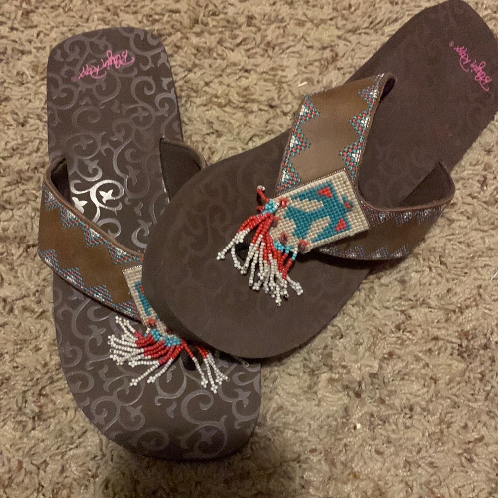 Western Flip Flops